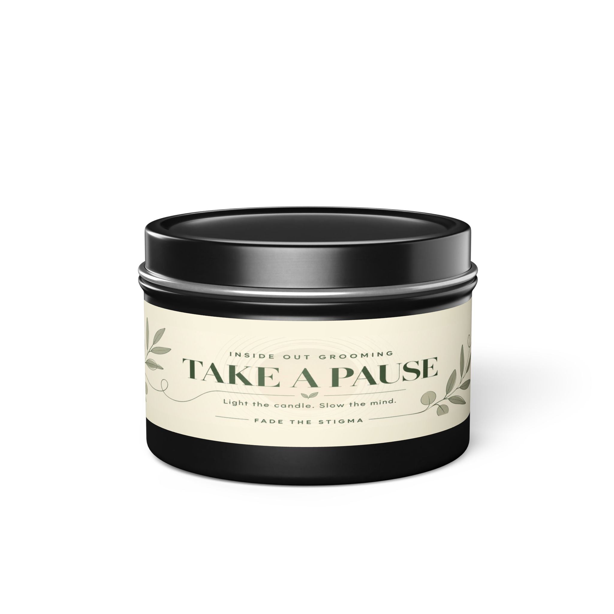 Take a Pause Scented Tin Candle