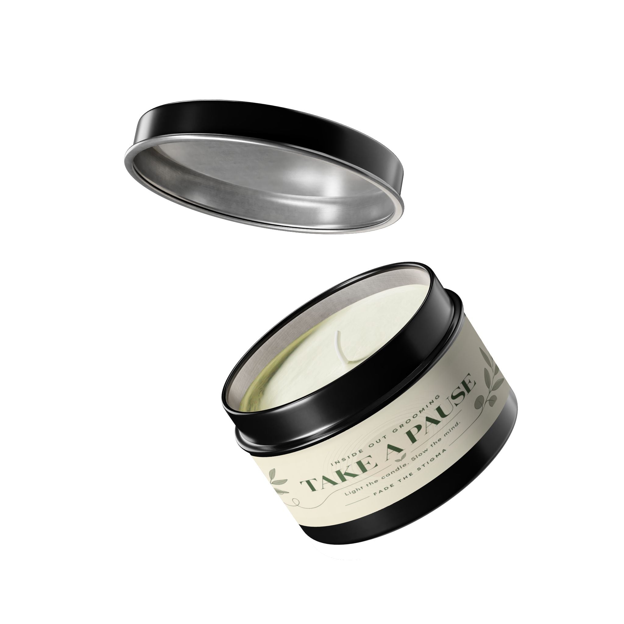 Take a Pause Scented Tin Candle