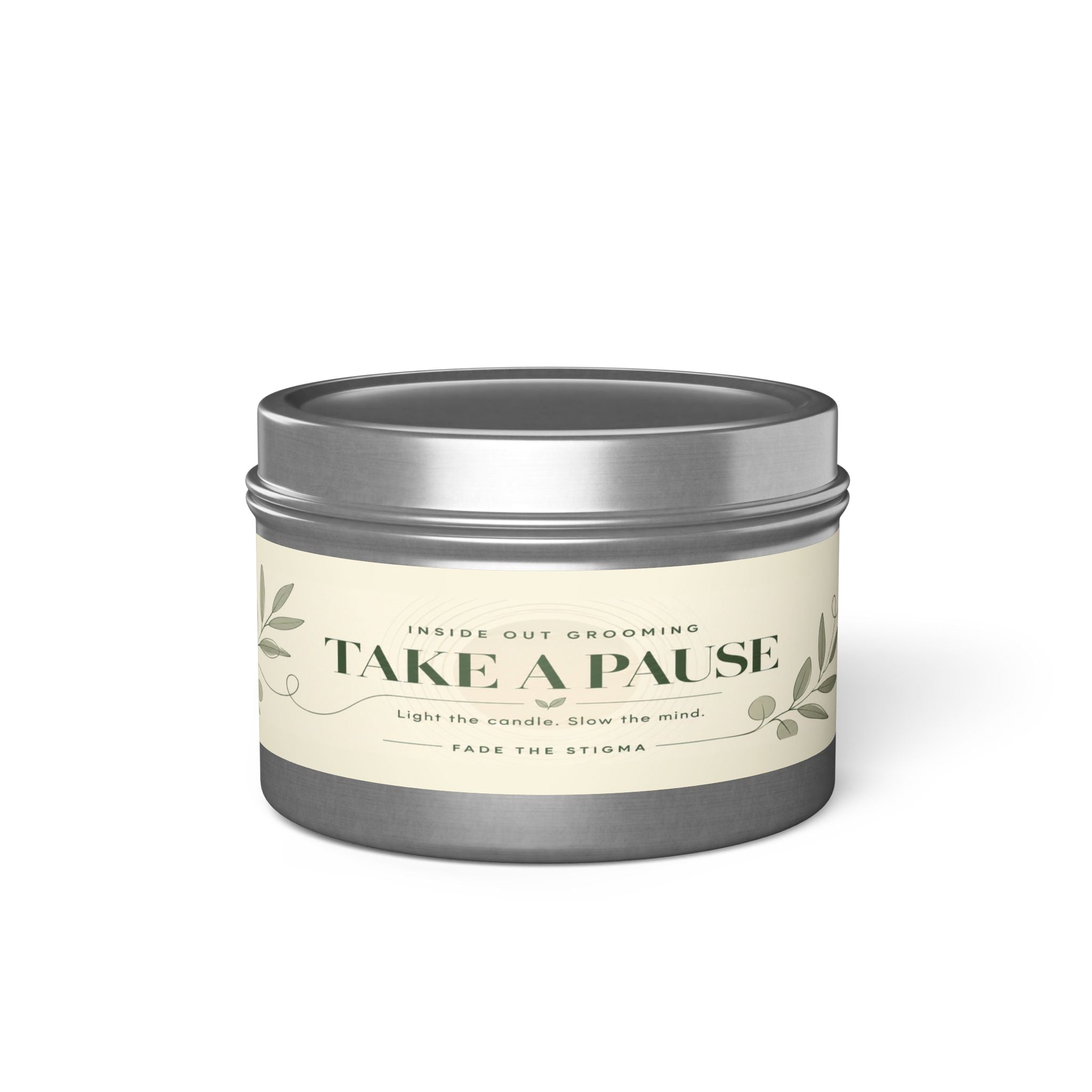 Take a Pause Scented Tin Candle