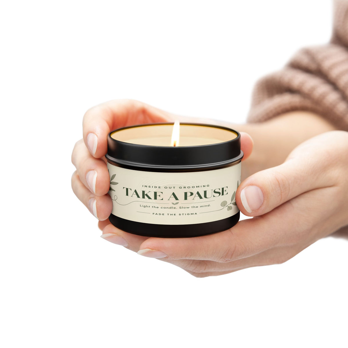 Take a Pause Scented Tin Candle