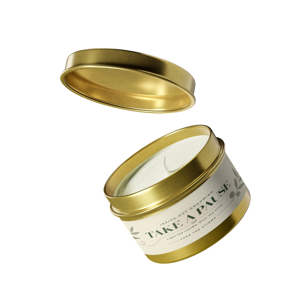 Take a Pause Scented Tin Candle