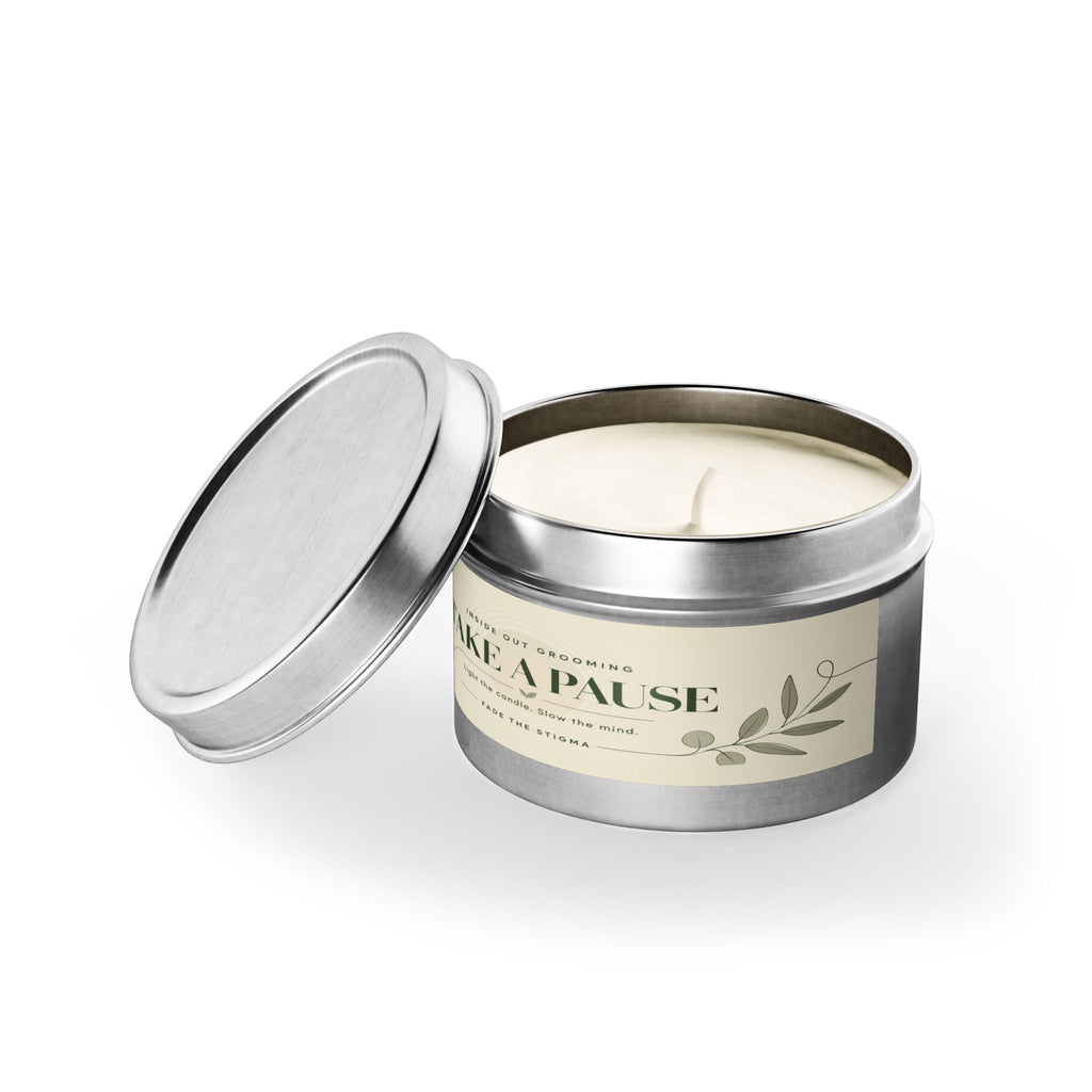 Take a Pause Scented Tin Candle