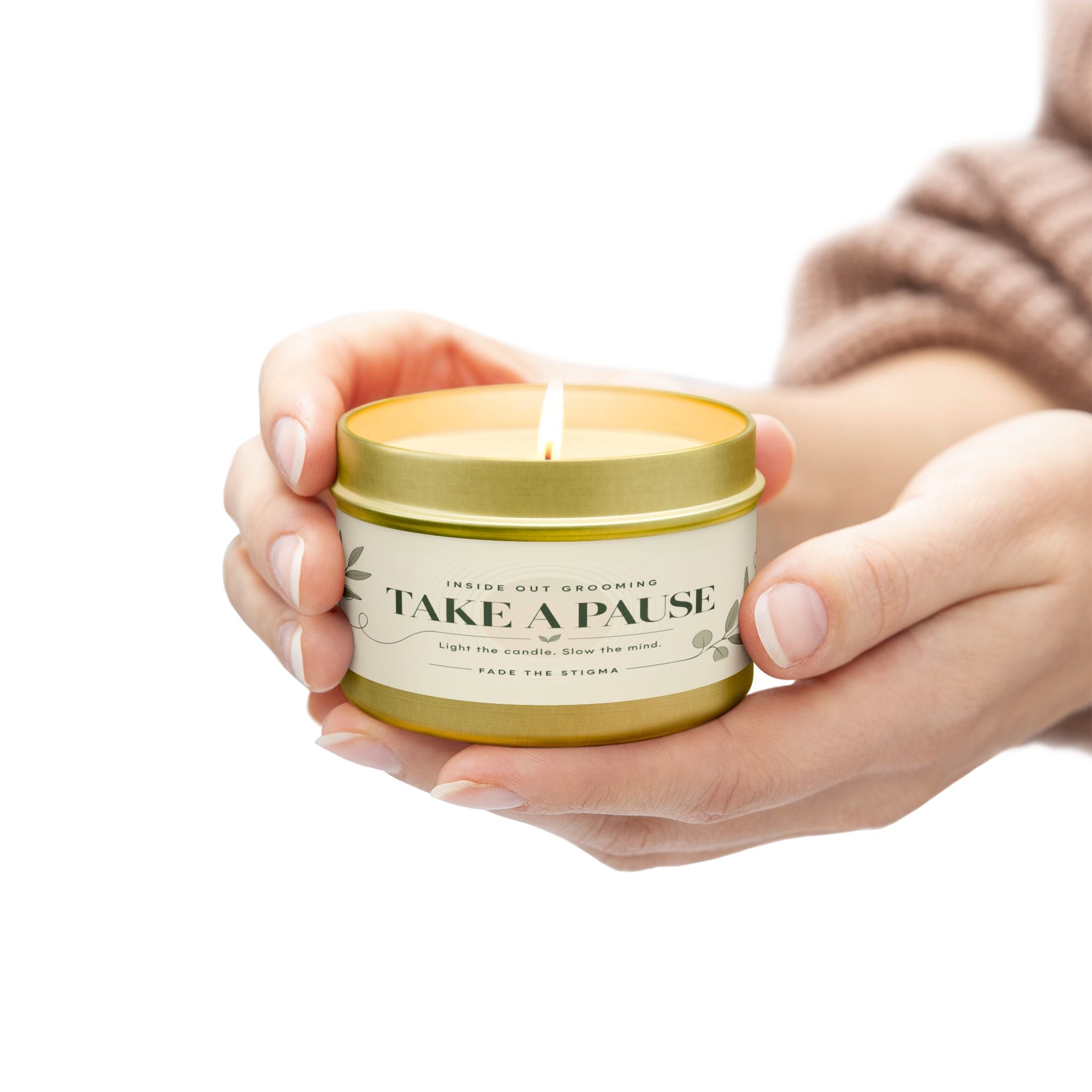 Take a Pause Scented Tin Candle