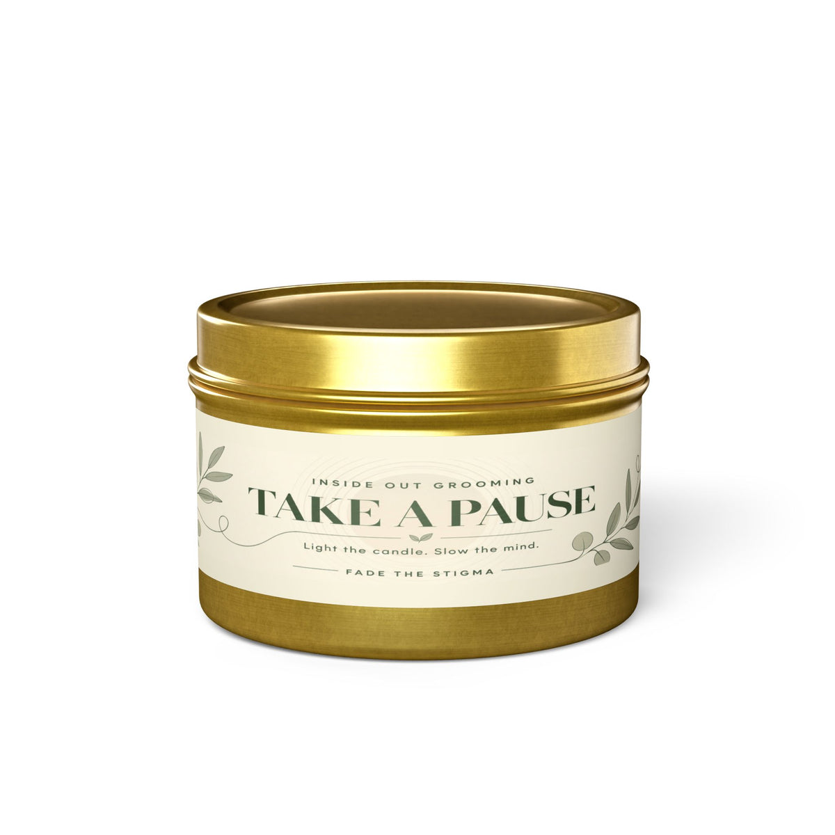 Take a Pause Scented Tin Candle