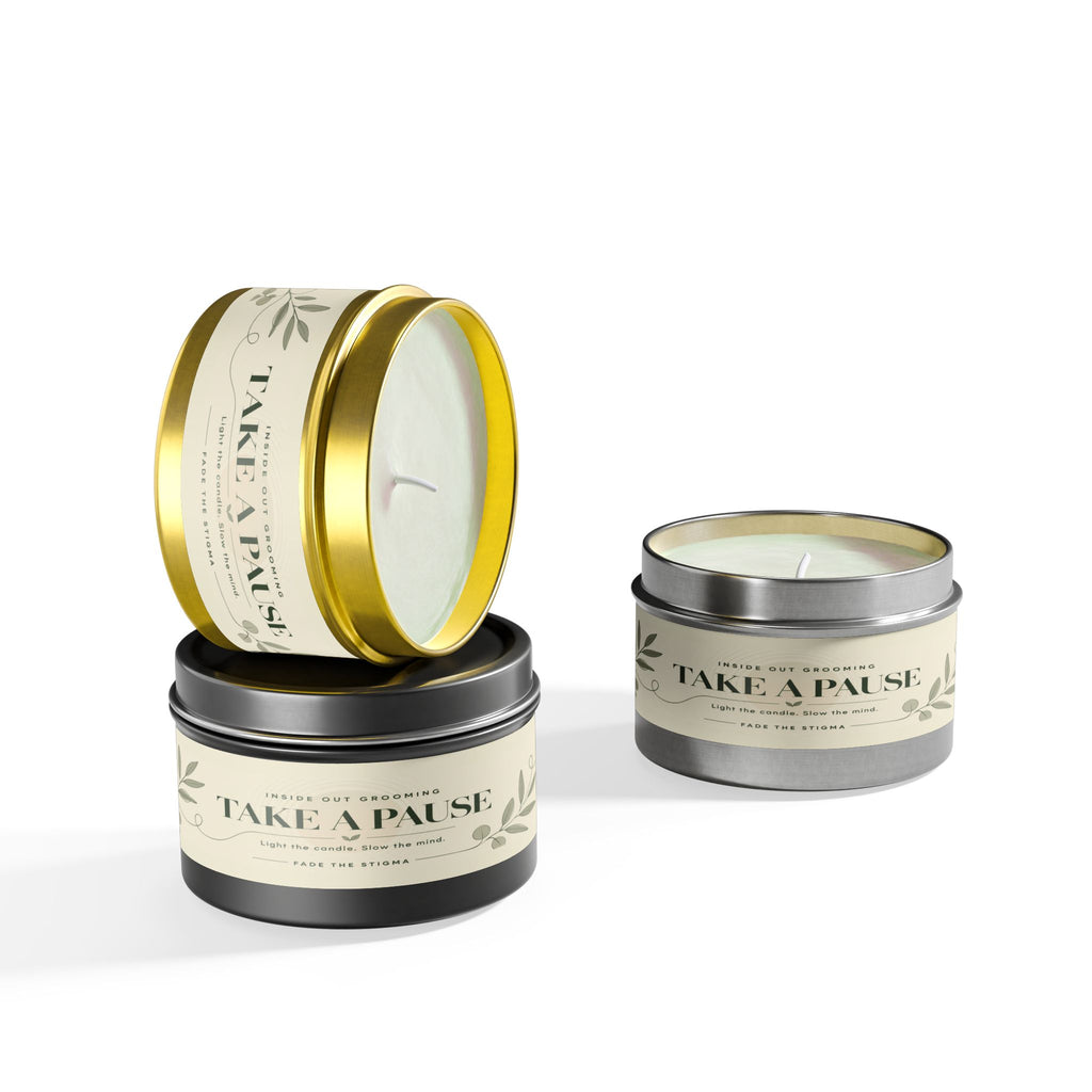 Take a Pause Scented Tin Candle