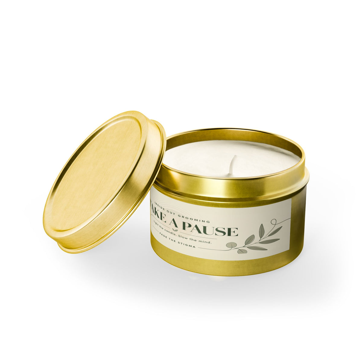 Take a Pause Scented Tin Candle